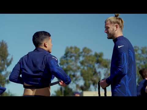 USMNT trains prior to their friendly vs. Serbia