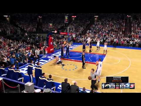 NBA 2K16 MyLeague Sixers vs Jazz