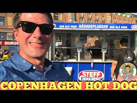 EAT BEST STREET HOT DOG IN COPENHAGEN! EP#29 -THE FOOD FRIDAY SHOW