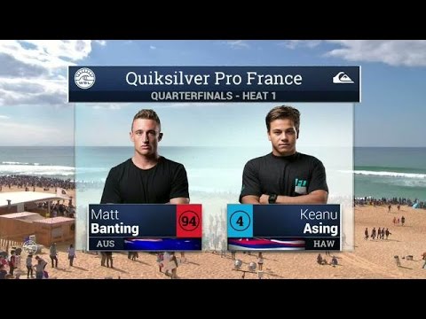 Quiksilver Pro France: Quarterfinals, Heat 1