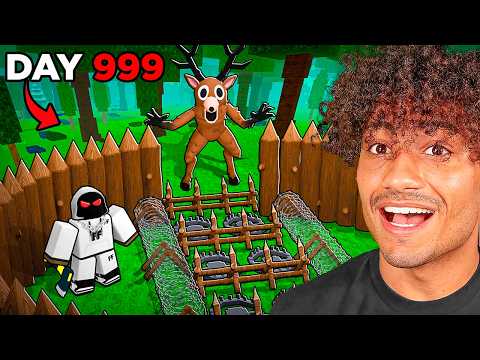 Building The DEADLIEST BASE in 99 Nights in The Forest!