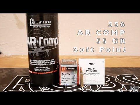556, AR COMP, Hornady 55gr Soft Point