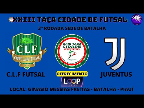 XXIII Taça Cidade de Futsal 2024 - Fase de Grupos - Campo Largo Prata da Casa x Juventus