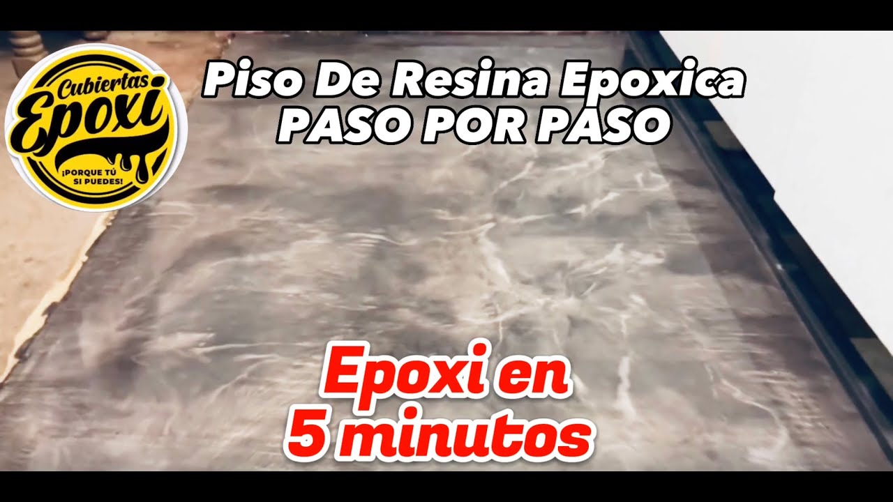 PISO DE RESINA EPOXICA PASO POR PASO (Epoxi en 5 Minutos)