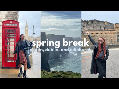 STUDY ABROAD DIARIES - ep #6: spring break in the uk!