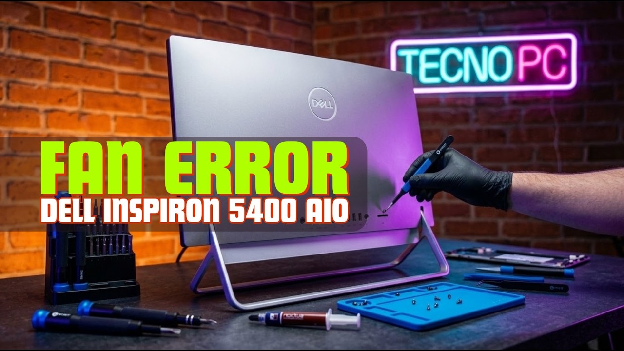 Dell Inspiron 5400 All in One y problemas de FAN ERROR