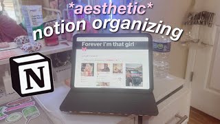 Aesthetic Notion Setup for 2026💗 planning my life for the new year