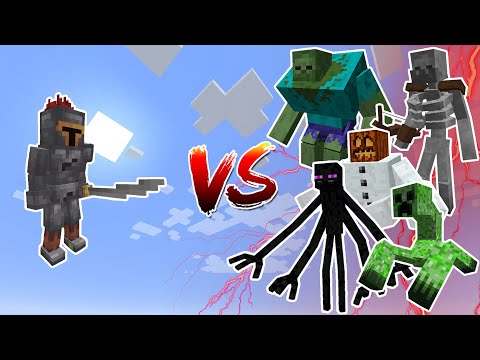 Possessed Armour (Danny's Expansion) VS Mutant Monsters - Mob Battles In Minecraft