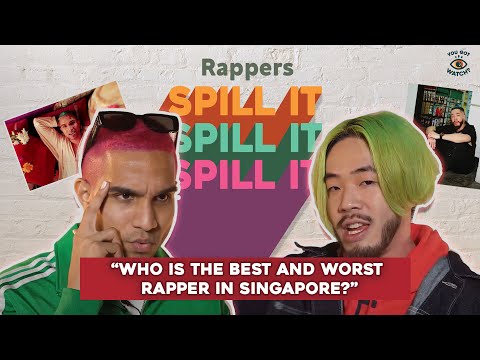 Who is the best and worst rapper in Singapore? (ft. ShiGGa Shay & Yung Raja) | Spill It