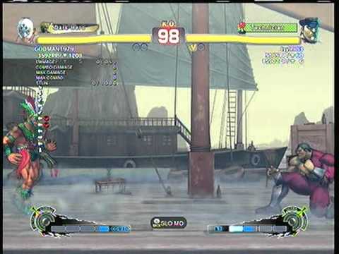 SSF4AE: El Fuerte (GODMAN1979)  vs. M.Bison (Isy9983)  SD