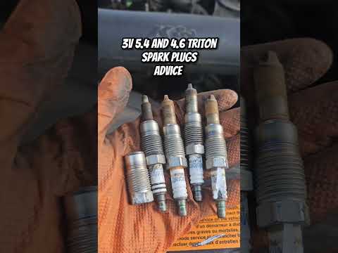 3v ford triton 5.4 & 4.6 spark plug advice #cars