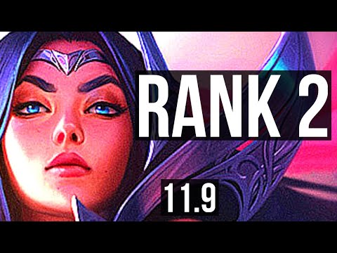 IRELIA vs ORIANNA (MID) | Rank 2, Rank 2 Irelia, 78% winrate, 14/3/8 | KR Challenger | v11.9