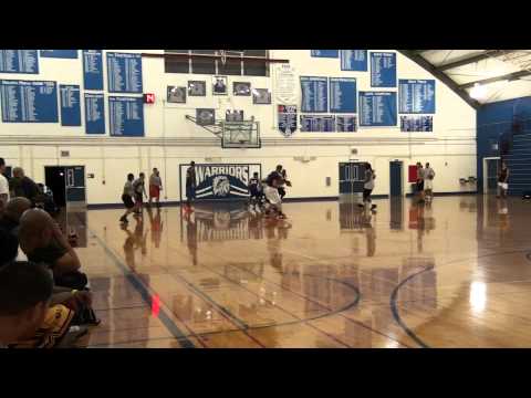 Charlie Bell Defense - Clean Block Shot & Damon Powell Fastbreak Dunk