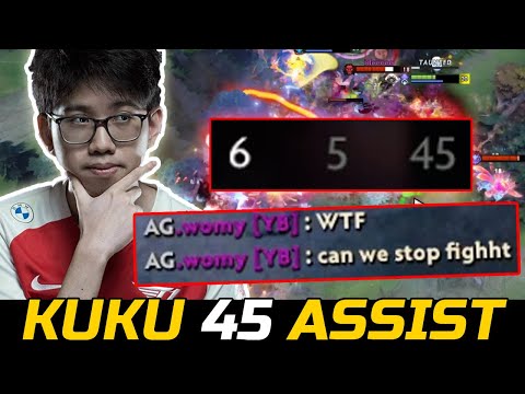 KUKU 45 ASSIST OFFLANE - NON STOP FIGHTS DOTA 2