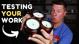 Subscriber's Candle Testing & Review | Wood Wicks But What Wax? (Grantham Apothecary Ep. 30)
