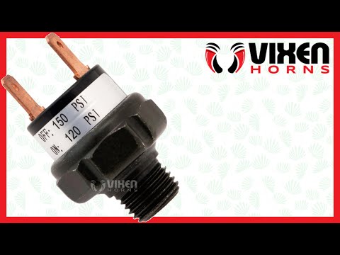 VIXEN HORNS VXA7150 120-150 PSI Pressure Switch