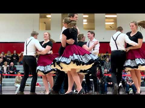 College Royal 2019 Square Dance Competition 2022 Longhorns set 2