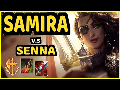 JAVAAA (SAMIRA) vs SENNA - BOTTOM ADC GAMEPLAY - EUW Ranked GRANDMASTER