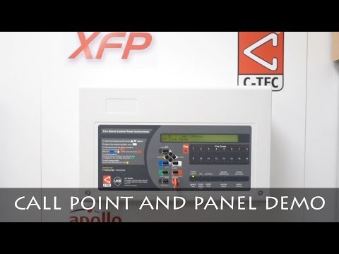 TESTING C-TEC XFP PANEL | APOLLO XP95 MCP | FIRE ALARM DEMO