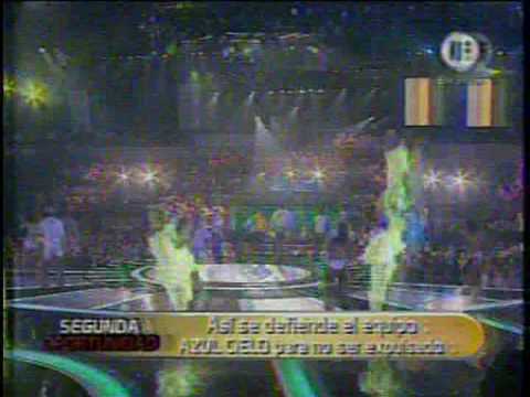 reto canto amame hasta con los dientes Equipo 13 azul cielo Hector,Jose Luis,Rod y Wilfredo en segunda oportunidad Sexto concierto