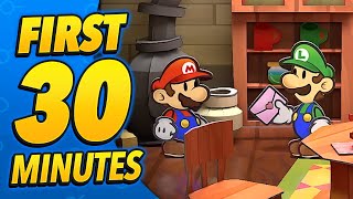 First 30 Minutes of Paper Mario TTYD Gameplay