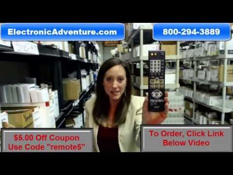 Original Integra-Onkyo RC-657DV DVD Remote Control(24140657)Coupon $5 Off- ElectronicAdventure.com