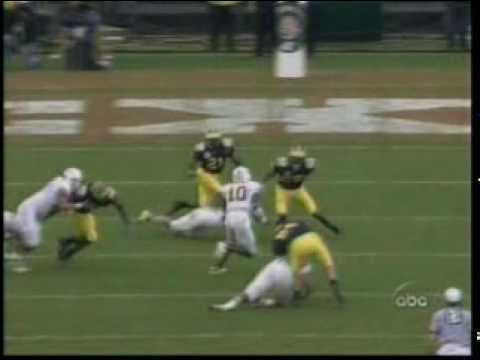 Vince Young highlights, 2005 Rose Bowl, Texas vs. Michigan