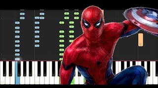 Spiderman Homecoming Soundtrack - No Frills Proto COOL (Piano Tutorial)