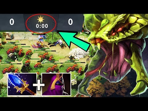 New Farm Style Jungle Scepter Venomancer 2000 DMG Poison Most Crazy Comeback by 9k THZJM Dota 2