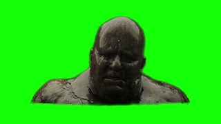 Baron Vladimir Harkonnen emerging from the pool — Dune green screen