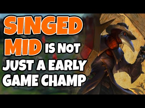 We WERE LOSING with SINGED MID, but there is a reason why SINGED is HIGHEST WINRATE MID | 12.10
