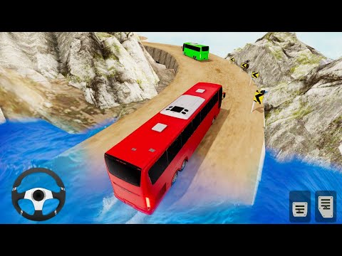 Mountain Climb Bus Racing Game