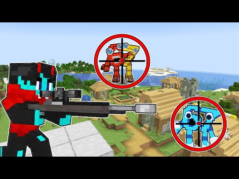 i Became SECRET SNIPER in Minecraft!