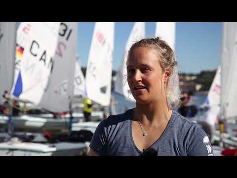 2019 Laser Senior Europeans - Day 6 - Emma Plasschaert BEL