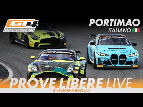 LIVE I Prove Libere I Portimão I GT4 European Series 2026 (Italiano)