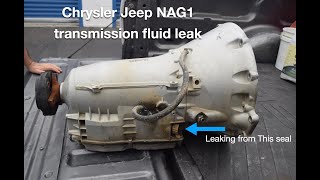 Jeep NAG 1  Transmission Leak.  #Transmission Leak  #NAG1. #Jeep