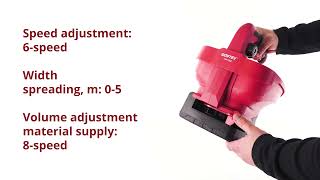 Cordless spreader CSP 7205 WORTEX