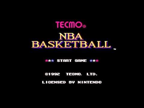 Tecmo NBA Basketball [NES] Music - Menu