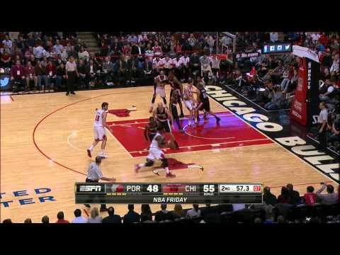 Jimmy Butler Highlights Blazers vs. Bulls 12.12.2014 - 11 Points, 8 Rebounds