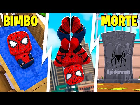 LA VITA DI SPIDERMAN SU ROBLOX!!