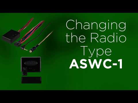 Axxess ASWC-1 Tech Tip - How to Change the Radio Type