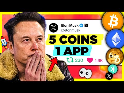 Elon Musk's BIG PLAN to Integrate 5 Cryptos into X (Twitter)