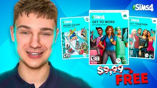 HOW TO GET SIMS 4 PACKS FOR FREE | FAST & LEGIT | MAC/WINDOWS | NOT SCAM, WORKS ON ORIGIN, EA, STEAM