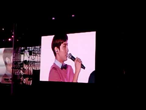 [FANCAM] 121125 Kyuhyun Max Minho - Just The Way You Are @ SMTown in Thailand
