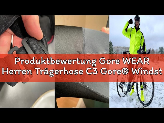 Vídeo relacionado con GOREWEAR C3 Punteras Gore Windstopper Unisex, Cubre Punteras para Tiempo Fresco