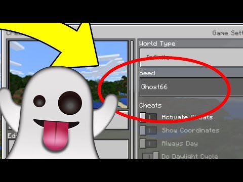 MINECRAFT GHOST STEVE SEED! (How To Spawn Ghost Steve)