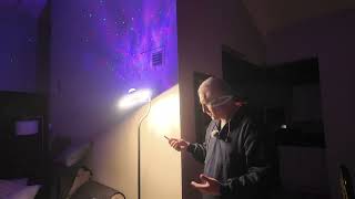 Garvee 3 in 1 Floor Lamp with Star and RBG Effects