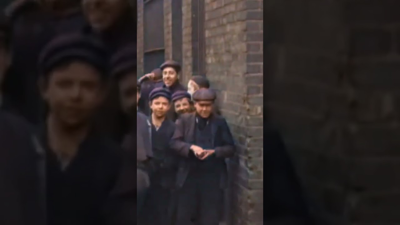 Laborers in Parkgate Iron and Steel Co. Rotherham Victorian England, 1901 #shorts #history