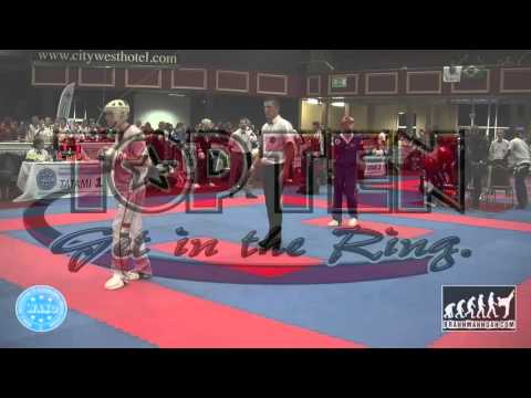 Fletcher Thomas GBR v Roland Veres HUN WAKO World Championships 2015