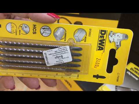 Полотно для лобзика DeWalt T 101 BR, 5 шт, обратный зуб, 40 мм